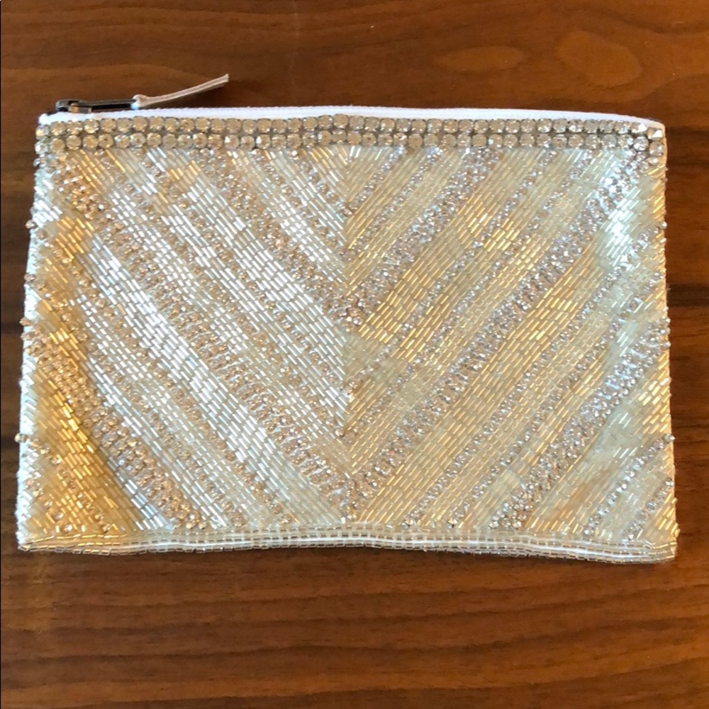BHLDN beaded clutch